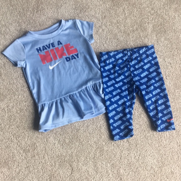 Nike Other - Nike Blue Baby Set 12-18